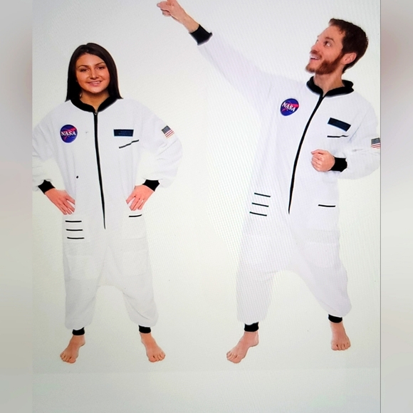 funziez Other - NWT FUNZIEZ! OUTER SPACE ALIEN ONESIE ASTRONAUT ONE PIECE COSTUME